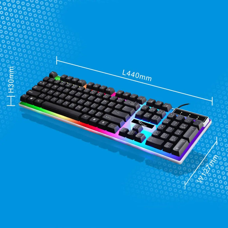 USB Wired  Led Colorful Gaming Keyboard