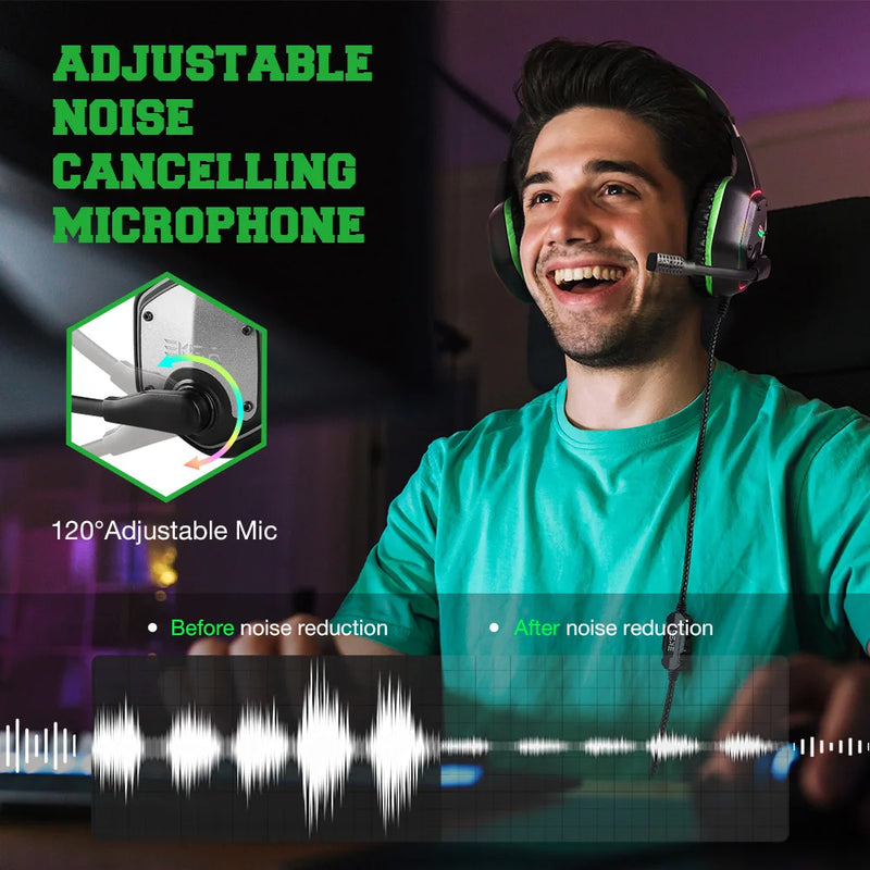 Gaming Noise Cancelling Headphones