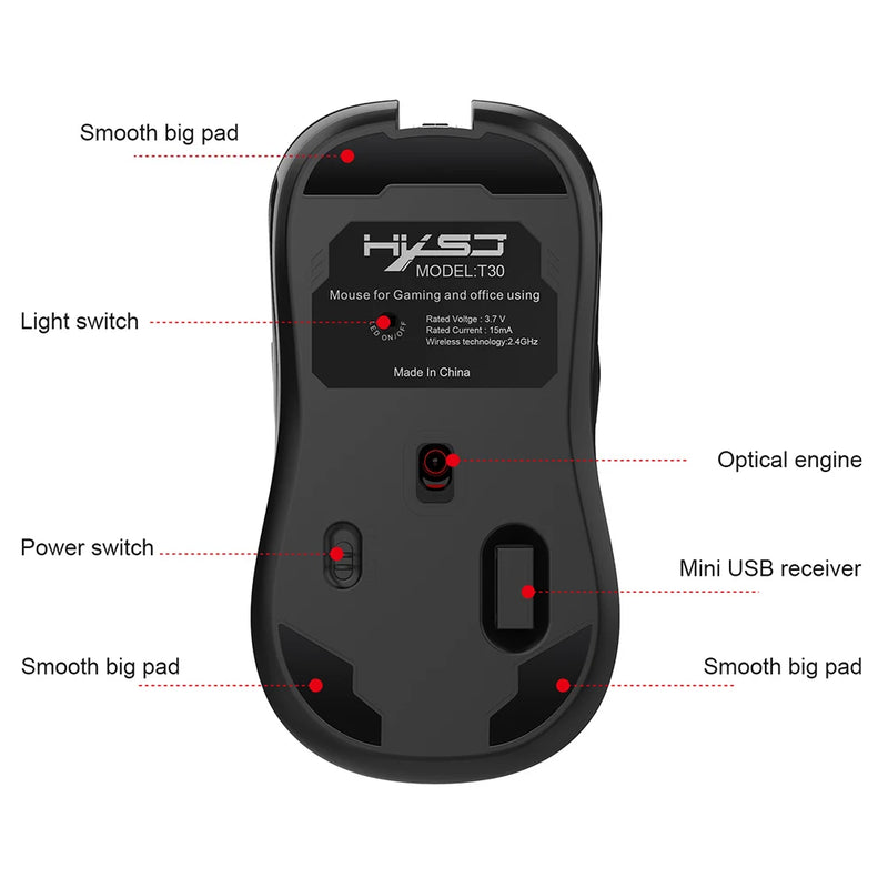 T30 Wireless Gaming Mouse