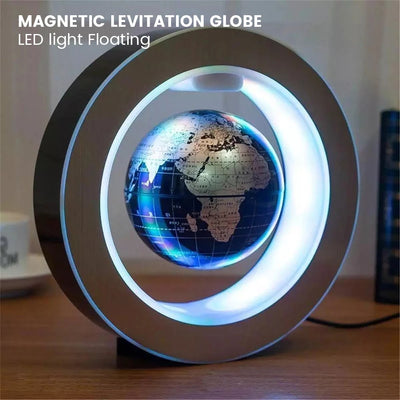Levitating Globe World Floating Lamp