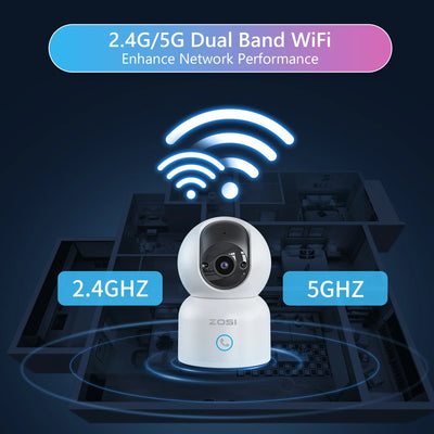 Indoor Pan/Tilt Smart Security IP Camera