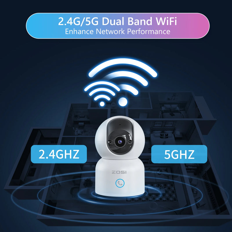 Indoor Pan/Tilt Smart Security IP Camera